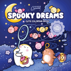 Spooky Dreams: Cute Coloring Book - Digital