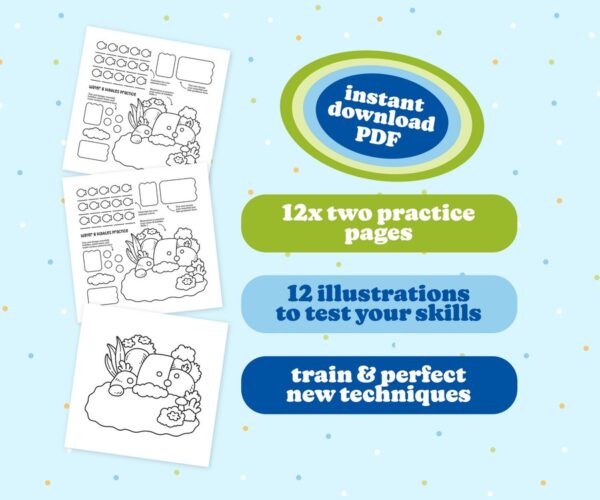 My Coloring Time Practice Workbook : Train & Perfect Your Skills - Image 2