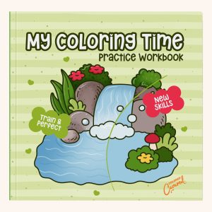Practice Coloring Pages: Your Coloring Time Workbook to Train & Perfect Your Skills, coloring book cover