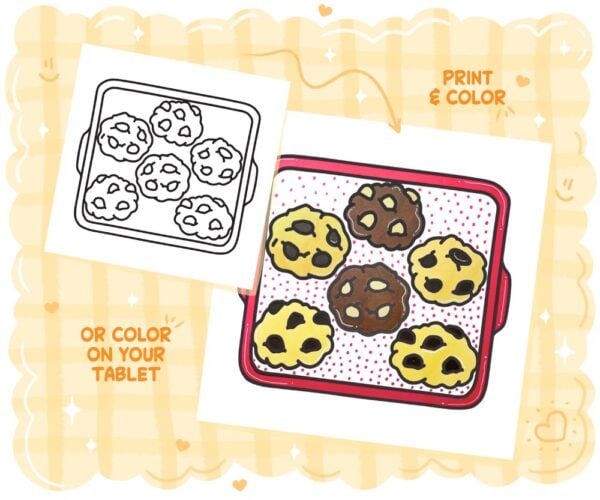 Cozy Kitchen: Sweet, Bold & Easy Coloring Book - Image 6