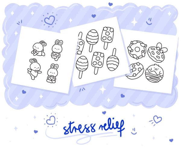 Easter Patterns: Cozy, Bold & Easy Coloring Book, coloring page preview 4