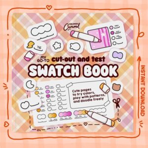 My Go to Cut-Out and Test Swatch Book