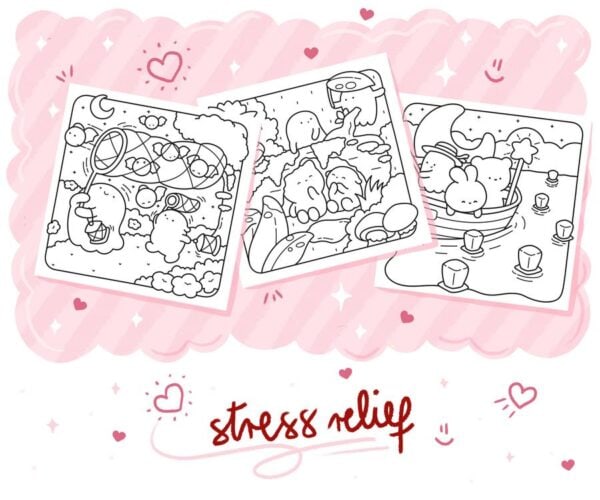 Spooky Dreams: Cute Coloring Book - Image 5