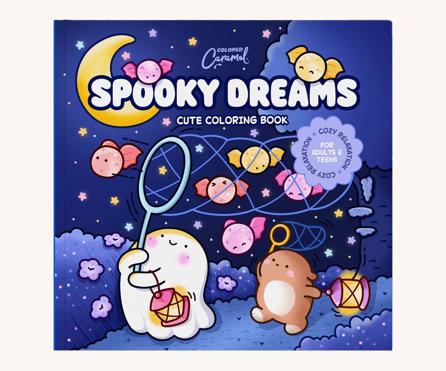 Spooky dreams coloring book