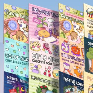 🌟 The Colored Caramel Ultimate Coloring Collection – 12-Book Bundle 🌟