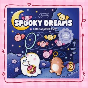 Spooky Dreams: Cute Coloring Book