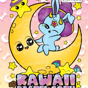 Kawaii Pastel Goth Coloring Book