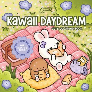 Kawaii Daydream: Cute Coloring Book for Cozy Relaxation - Digital
