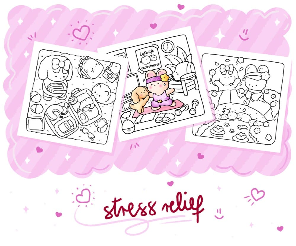 Pretty Cozy : Livre de coloriage Hygge - Relaxation confortable pour les adultes et les adolescents – Image 5